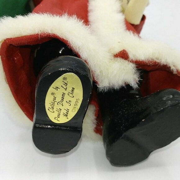 Clothtique Possible Dreams Santa #805004 Checking His List Christmas 95-96 - Picture 10 of 15